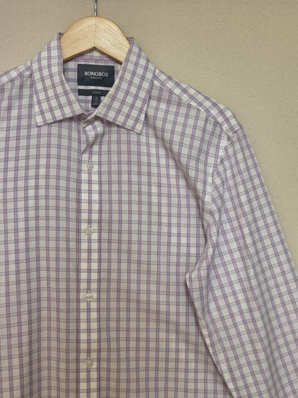 Bonobos Slim Fit Wrinkle Free Button Down 16